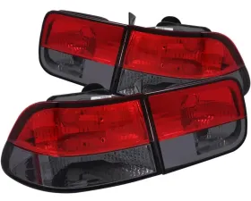 Anzo USA Tail Light Assembly Honda Civic 1996-2000