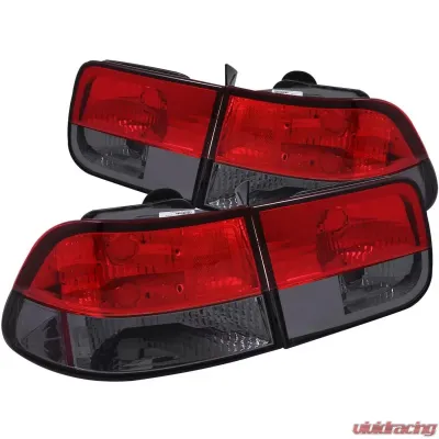 Anzo USA Tail Light Assembly Honda Civic 1996-2000 - 221206