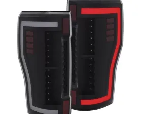 Anzo USA LED Taillights Black