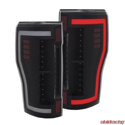 Anzo USA LED Taillights Black - 311287