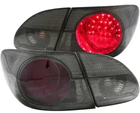 Anzo USA Tail Light Assembly Toyota Corolla 2003-2008