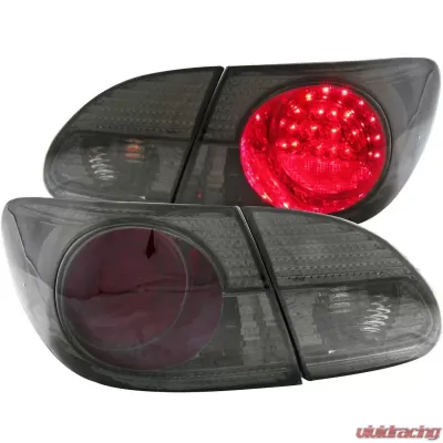 Anzo USA Tail Light Assembly Toyota Corolla 2003-2008 - 321270