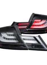 Anzo USA Tail Light Assembly Honda Civic 2013-2015                                     - 321323 - Image 3