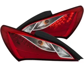 Anzo USA Tail Light Assembly Hyundai Genesis Coupe 2010-2013