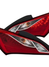 Anzo USA Tail Light Assembly Hyundai Genesis Coupe 2010-2013                                     - 321334 - Image 3