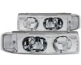Anzo USA Crystal Headlight Set Chevrolet Astro 1995-2005