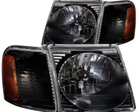 Anzo USA Crystal Headlight Set Ford Explorer 2001
