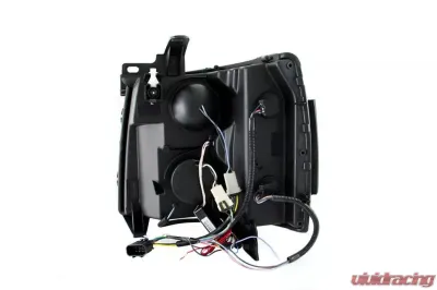 Anzo USA Projector Headlight Set w/Halo Chevrolet Silverado 1500 2007-2013 - 111107