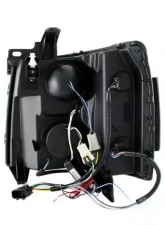 Anzo USA Projector Headlight Set w/Halo Chevrolet Silverado 1500 2007-2013                                     - 111107 - Image 2