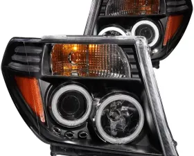 Anzo USA Projector Headlight Set w/Halo Nissan 2005-2008
