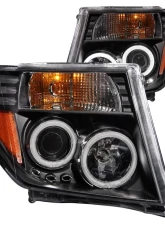 Anzo USA Projector Headlight Set w/Halo Nissan 2005-2008                                     - 111111 - Image 3