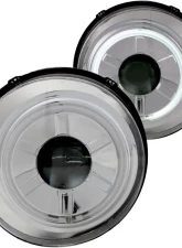 Anzo USA Projector Headlight Set w/Halo Toyota FJ Cruiser 2007-2013                                     - 111115 - Image 3