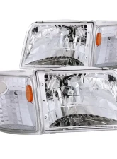 Anzo USA Crystal Headlight Set Ford Ranger 1993-1997                                     - 111119 - Image 2
