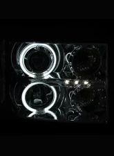 Anzo USA Projector Headlight Set w/Halo GMC Sierra 2007-2014                                     - 111126 - Image 3