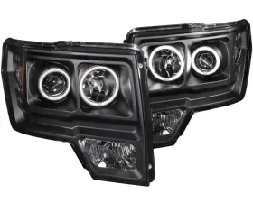 Anzo USA Projector Headlight Set w/Halo Ford