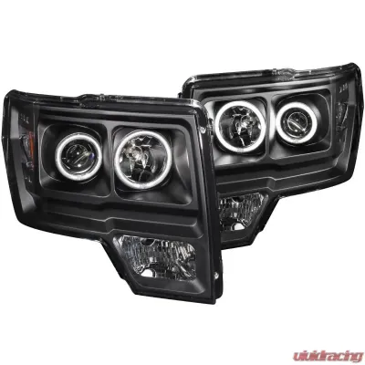 Anzo USA Projector Headlight Set w/Halo Ford - 111161