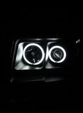Anzo USA Projector Headlight Set w/Halo Ford                                     - 111161 - Image 3