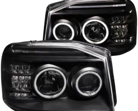 Anzo USA Projector Headlight Set w/Halo Nissan Frontier 2001-2004