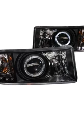 Anzo USA Projector Headlight Set w/Halo Dodge                                     - 111196 - Image 3