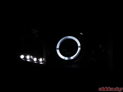 Anzo USA Projector Headlight Set w/Halo Dodge - 111196