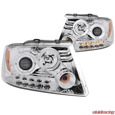 Anzo USA Projector Headlight Set w/Halo - 111203