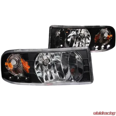 Anzo USA Crystal Headlight Set Dodge - 111205