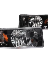Anzo USA Crystal Headlight Set Dodge                                     - 111205 - Image 3