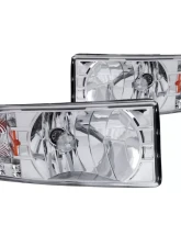 Anzo USA Crystal Headlight Set Dodge                                     - 111206 - Image 3