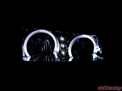 Anzo USA Crystal Headlight Set w/Halo Chevrolet - 111212