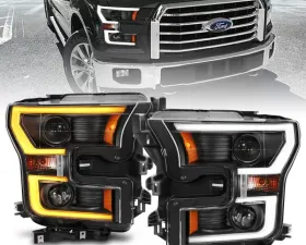 Anzo USA Projector Headlight Set Ford F-150 2015-2017