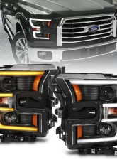 Anzo USA Projector Headlight Set Ford F-150 2015-2017                                     - 111357 - Image 7