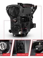 Anzo USA Projector Headlight Set Ford F-150 2015-2017                                     - 111357 - Image 5