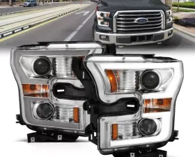 Anzo USA Projector Headlight Set Ford F-150 2015-2017