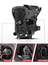 Anzo USA Projector Headlight Set Ford F-150 2015-2017                                     - 111358 - Image 7