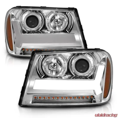 Anzo USA Projector Headlight Set Chevrolet TrailBlazer 2006-2009 - 111391