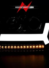 Anzo USA Projector Headlight Set Chevrolet TrailBlazer 2006-2009                                     - 111391 - Image 6