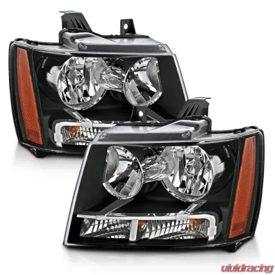 Anzo USA Crystal Headlight Set Chevrolet - 111392