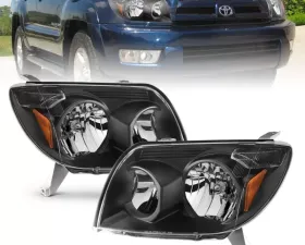 Anzo USA Crystal Headlight Set Toyota 4Runner 2003-2005