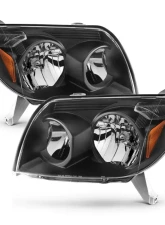 Anzo USA Crystal Headlight Set Toyota 4Runner 2003-2005                                     - 111394 - Image 2