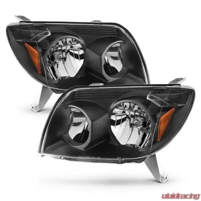 Anzo USA Crystal Headlight Set Toyota 4Runner 2003-2005 - 111394