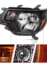 Anzo USA Crystal Headlight Set Toyota Tacoma 2012-2015                                     - 111395 - Image 3