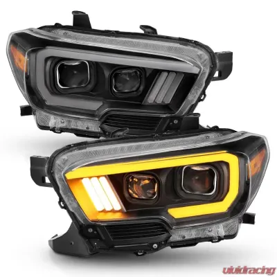 Anzo USA Projector Headlight Set Toyota Tacoma 2016-2019 - 111397
