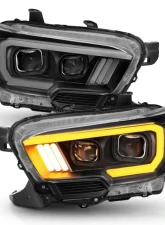 Anzo USA Projector Headlight Set Toyota Tacoma 2016-2019                                     - 111397 - Image 7