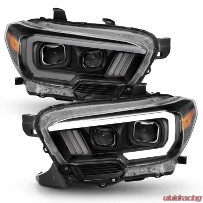 Anzo USA Projector Headlight Set Toyota Tacoma 2016-2019 - 111397