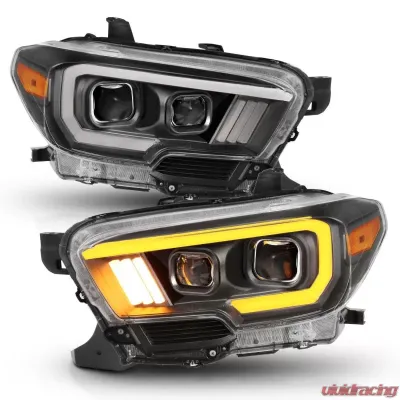 Anzo USA Projector Headlight Set Toyota Tacoma 2016-2019 - 111397