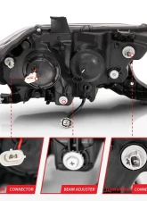 Anzo USA Projector Headlight Set Toyota Tacoma 2016-2019                                     - 111397 - Image 7