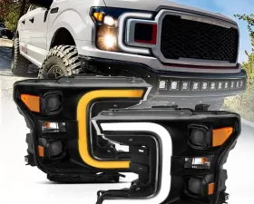 Anzo USA Projector Headlight Set Ford