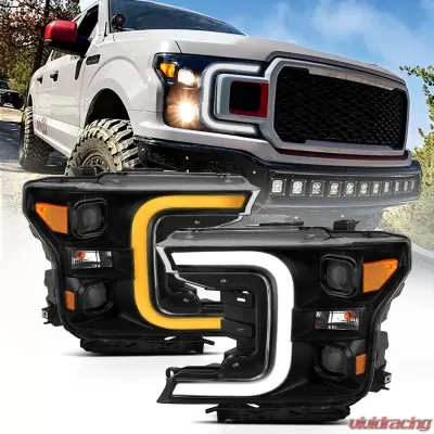 Anzo USA Projector Headlight Set Ford - 111400