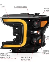 Anzo USA Projector Headlight Set Ford                                     - 111400 - Image 4