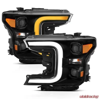 Anzo USA Projector Headlight Set Ford - 111400